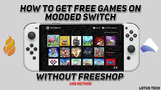 How To Get Free Games on Nintendo Switch Without Freeshop USB Method [upl. by Swords272]