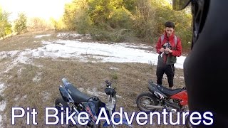 Pit Bike Adventures  EP 14 Part 2  Security Comes After Us… [upl. by Selig380]