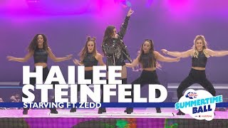 Hailee Steinfeld Starving ft Zedd Live At Capitals Summertime Ball 2017 [upl. by Ahsinyar]