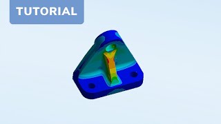 CADFEM Tutorial Nr 3  Geometrie Änderung zur Absenkung der Spannungen [upl. by Bonnibelle]