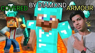 I TRIED TO MAKE DIAMOND ARMOR IN MINECRAFT  MINECRAFT JAVA EDDITION [upl. by Asiilanna885]