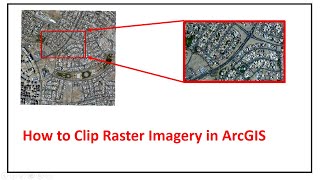 how to clip raster imagery in arcgis [upl. by Adnahc88]