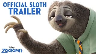 Sloths are hilariously slow in Zootopia [upl. by Alyakem]