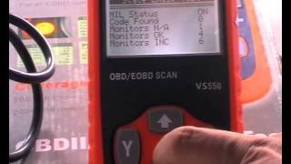 How to Use VS550 VgateScan OBDEOBD Scan Tool [upl. by Erhart]