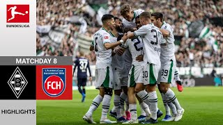 Borussia Mgladbach  Heidenheim  21  Zusammenfassung  Bundesliga 202324  Gladbach Heidenheim [upl. by Gaillard798]