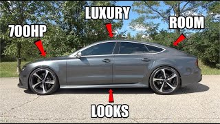 A 40K Audi RS7 Is The Best Car You Can Get For The Money 700hp [upl. by Noside]