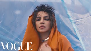 Go Behind the Scenes with Priyanka Chopra for the September  October Cover shoot  Vogue India [upl. by Morie175]