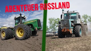 landtechnikvideosde unterwegs Landwirtschaft in Russland Kirovets Rostselmash amp Sibirien [upl. by Narmak882]