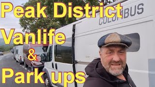 PEAK DISTRICT CASTLETON PARK UP VANLIFE camperlife vanlife vanlifeuk lifeontheroad foryou [upl. by Hollie485]