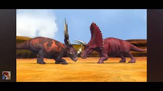 styracosaurus vs pentacetatops With SFX [upl. by Omidyar]