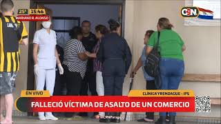 Comerciante falleció tras haber sido herido durante un asalto [upl. by Jotham112]