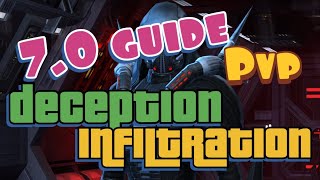 SWTOR 70 Deception Assassin Infiltration Shadow PvP Guide [upl. by Nimesh]