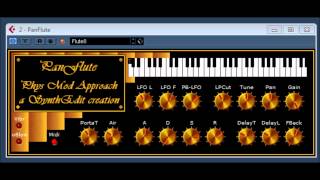 Pan Flute by Istvan Kaldor vst [upl. by Poyssick]