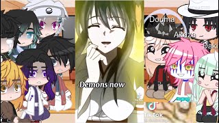 😈😈 Uppermoons  Muzan react to Yn Tiktoks edit  ❤️ Gacha CLUB ❤️ CompiLation ❤️ [upl. by Mini]