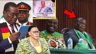 Breaking🥵ZanuPF bloodbath Outrage as ED pushout Vp Chiwenga to bring Marbel Chinomona after this😳💔 [upl. by Mak189]