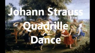 Quadrille Dance by Johann Strauss [upl. by Aihsekat]