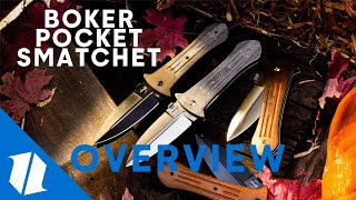 Boker Pocket Smatchet  Knife Overview [upl. by Enyrb]