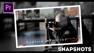 How To Create Photo Freeze Frame Snapshot Effect In Video  Premiere Pro Tutorial [upl. by Osher146]