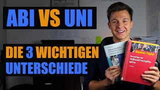 Unterschied Schule Studium Abi vs Uni 2021 [upl. by Consuelo]