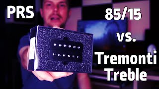 Why do guitar players change pickups  PRS 8515 bridge vs Tremonti Treble humbucker [upl. by Annovy]