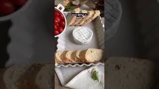 Baked Camembert With Tomatoes 🍅 healthy healthfood cleaneating healthydiet nutrition [upl. by Clintock]