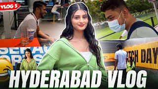 BGMI SHOOT IN HYDERABAD 😍Vlog 5🔥🔥 ft shreeman and Aman [upl. by Aihsel439]