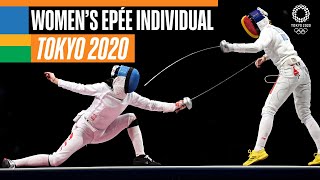 🤺 Womens Epée Individual Gold Medal  Tokyo 2020 Replays [upl. by Arenat]