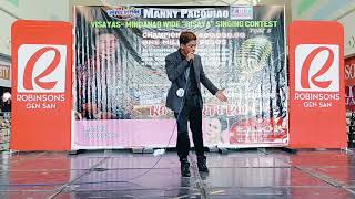 ROMEL COLAO OF BUKIDNON FOR MANNY PACQUIAOSINGING CONTEST MATUD MO amp MATUD NILA  PACMAN RADIO [upl. by Pierce]