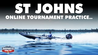 St Johns Bassmaster Open Practice  I CAUGHT A LEGENDARY BASS  St John’s Hotspots [upl. by Leonie375]