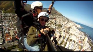 Kapstadt aus der Luft Paragliding live  Cape Town from above [upl. by Elmira]