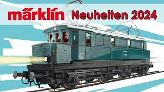 Märklin Modellbahn Neuheiten 2024  Spur H0 Z und 1 [upl. by Eimaj777]