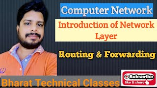 network layer Introduction  Computer network  routing  forwarding [upl. by Lahcym]