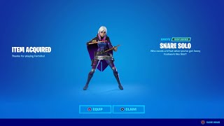 How To Get Snare Solo Emote For FREE CODES ICON Emote In Fortnite FREE Snare Solo Emote [upl. by Mundy]