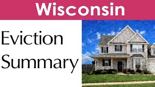 Wisconsin Eviction Laws for Landlords and Tenants [upl. by Raddy366]