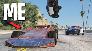 I Became A Getaway Driver With Ramp Car in GTA 5 RP [upl. by Lauder]