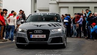 2015 Audi RS3 Full Milltek exhaust CRAZY REVS [upl. by Wilfreda451]