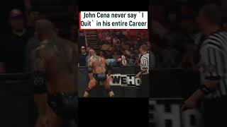 John Cena never say I Quit in his entire Career johncena batista shorts [upl. by Durno]