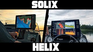 Humminbird Solix vs Helix More Similar Than They Are Different [upl. by Cybil50]