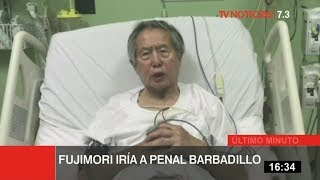 Alberto Fujimori INPE dispone que sea recluido en penal Barbadillo [upl. by Erusaert]