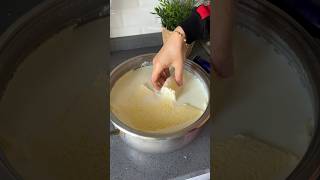 KAYMAK DEDİĞİN😋 PART1 Süt Kaymağı kahvaltılıktarifler [upl. by Nelyk]