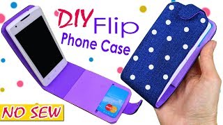 DIY FLIP PHONE CASE TUTORIAL SO EASY TO MAKE [upl. by Eillom]