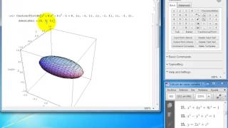 Gráficas de superficies cuadráticas en Mathematica [upl. by Rives]