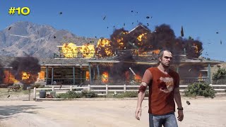 Trevor Destroyed Factory  GTA 5 Hindi storyline Walkthrough [upl. by Riana]