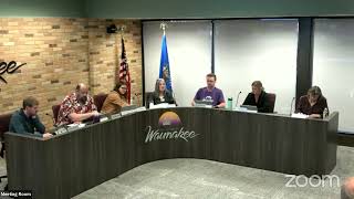 Village of Waunakee Village Board Meeting 91823 [upl. by Evad997]