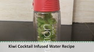 Kiwi Infused Water Recipe  Weight loss recipes by Healthy Kadai [upl. by Feldman]