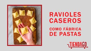 Aprendé a hacer RAVIOLES de verdura con la MÁQUINA RAVIOLERA PASTALINDA 🍝 [upl. by Nnorahs]