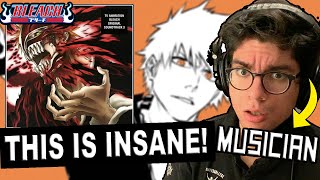 Musician Reacts The Incredible Music Of Bleach [upl. by Donall]