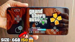 OMG REAL GTA 5 ON PPSSPP 🤔 GTA V PPSSPP  MUST WATCH [upl. by Sirovat742]