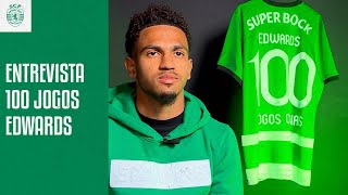 Entrevista a Edwards 100 jogos [upl. by Niliak]