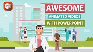 How To Create Animated Videos With PowerPoint  Beginners Guide [upl. by Shamus]